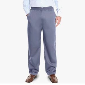 Pembrook Mens Elastic Waist Pants for Seniors - Elderly Men | Relax Fit
